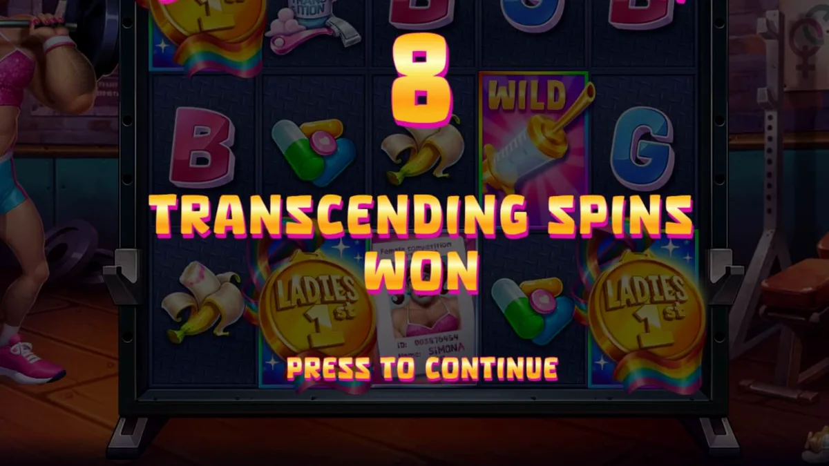 Tampilan layar utama slot Transformers dengan tema dystopian neon