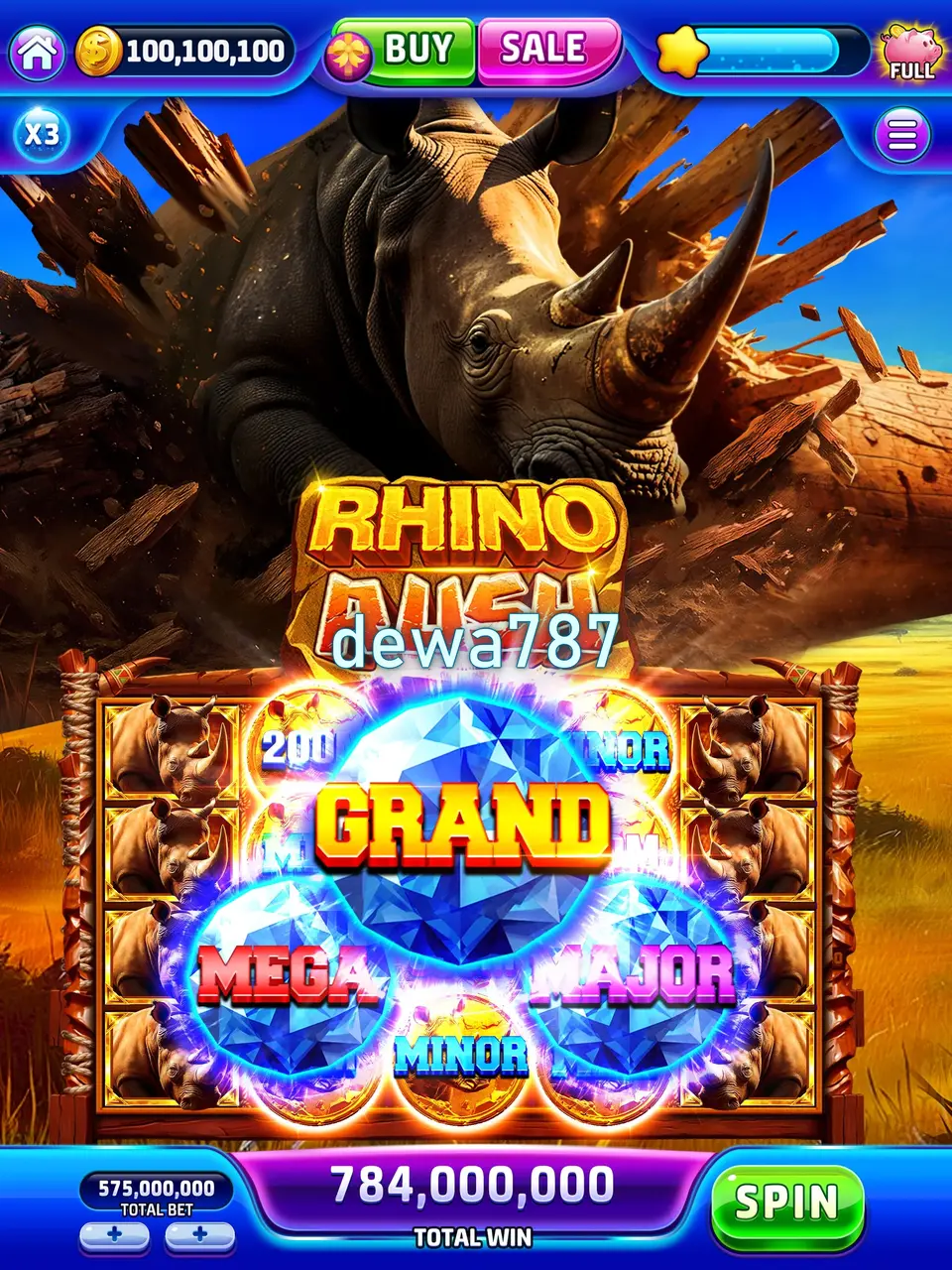 Tangkapan Layar dewa787